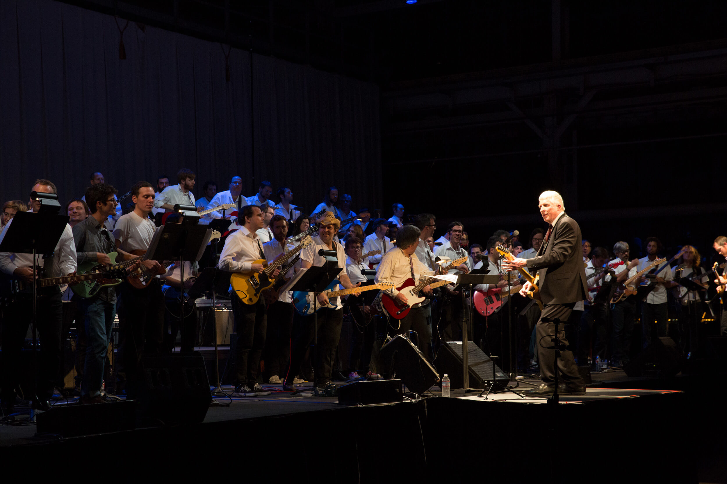 Rhys Chatham on guitar