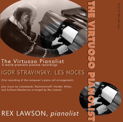 The Virtuoso Pianolist Cover Art