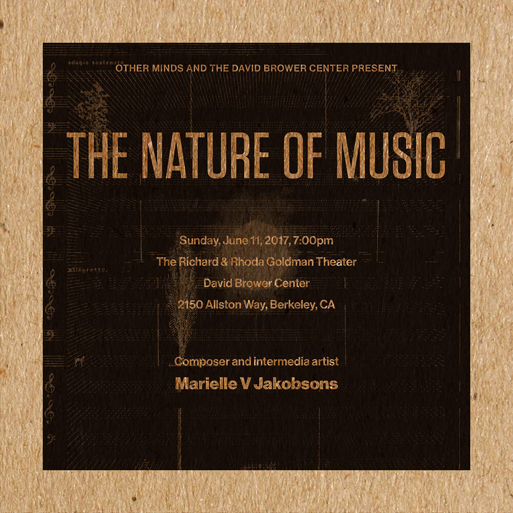 Marielle V Jakobsons Program Cover