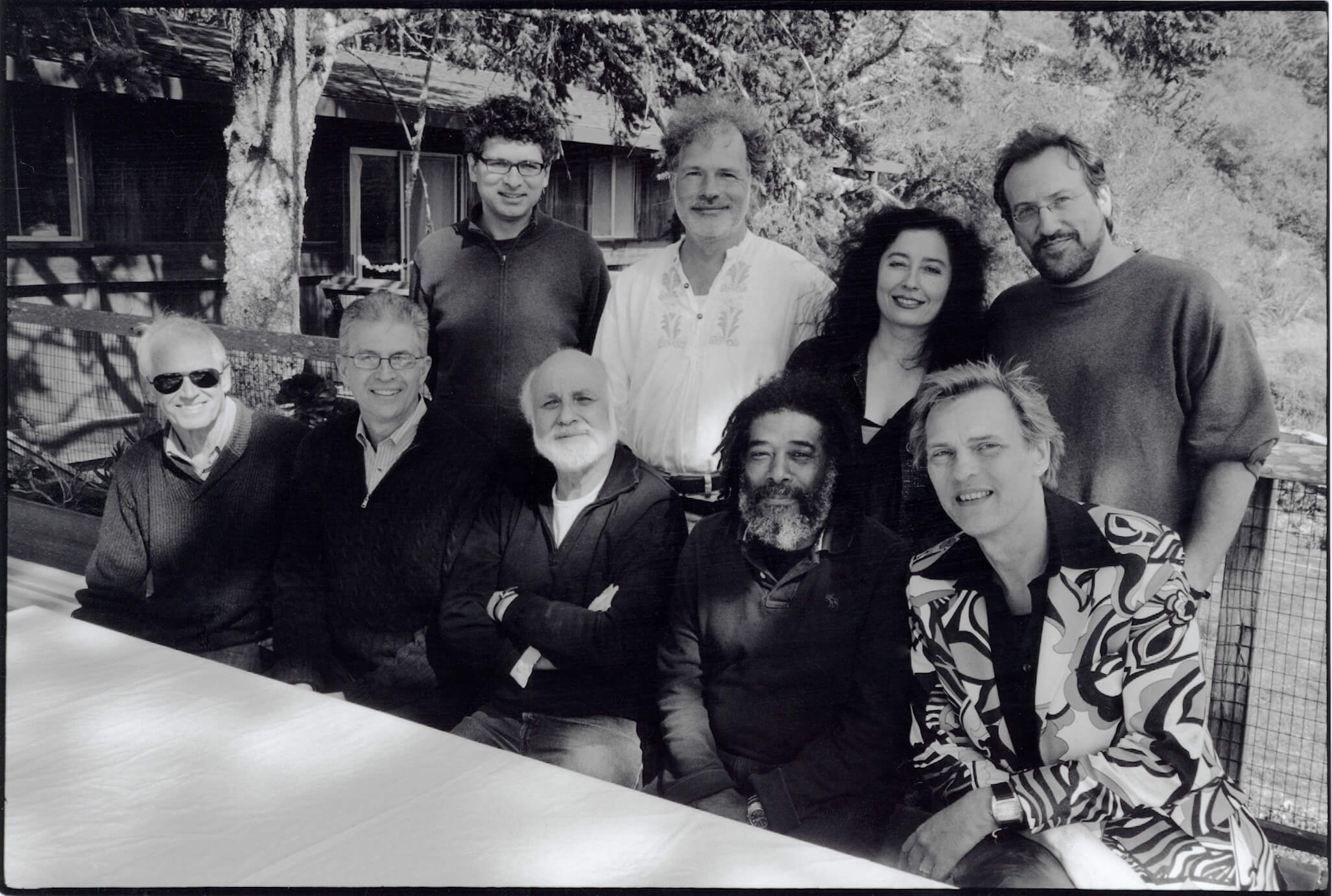At Djerassi Residents Artists Program Front row, l to r: Jim Newman, Charles Amirkhanian, Morton Subotnick, Wadada Leo Smith, Åke Parmerud; Back row: Keerril Makan, Michael Bach Bachtischa, Elena Kats-Chernin, Dan Becker At Djerassi Residents Artists Program Front row, l to r: Jim Newman, Charles Amirkhanian, Morton Subotnick, Wadada Leo Smith, Åke Parmerud; Back row: Keerril Makan, Michael Bach Bachtischa, Elena Kats-Chernin, Dan Becker
