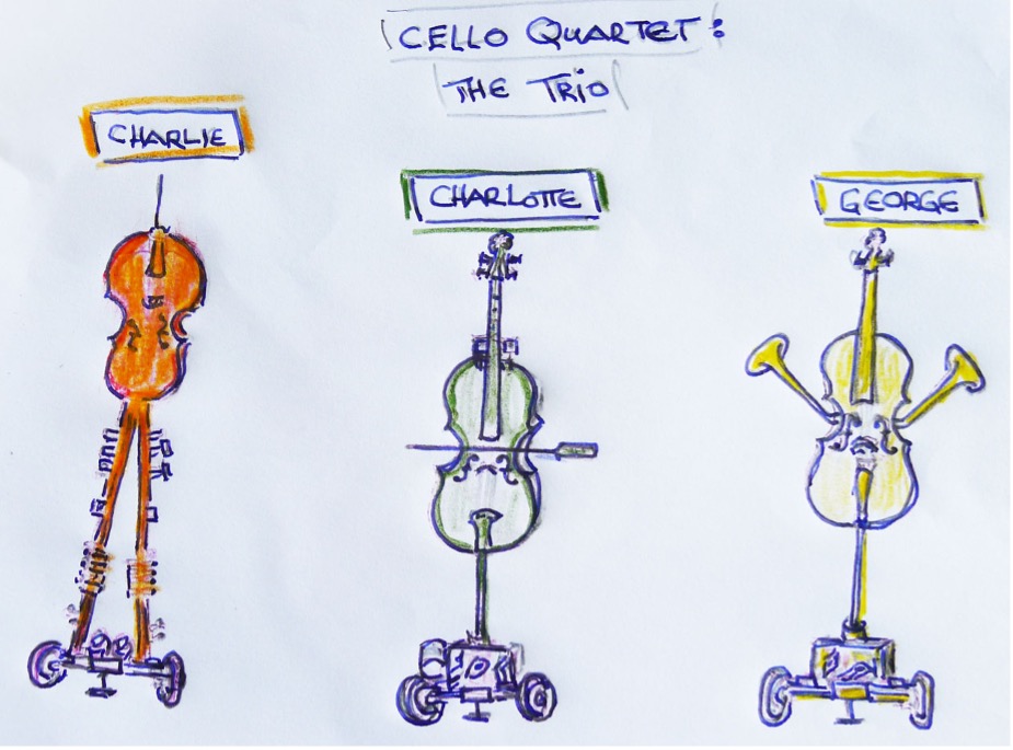 Cello Quartet: The Trio