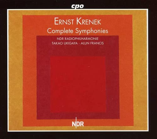 Ernst Krenek Complete Symphonies