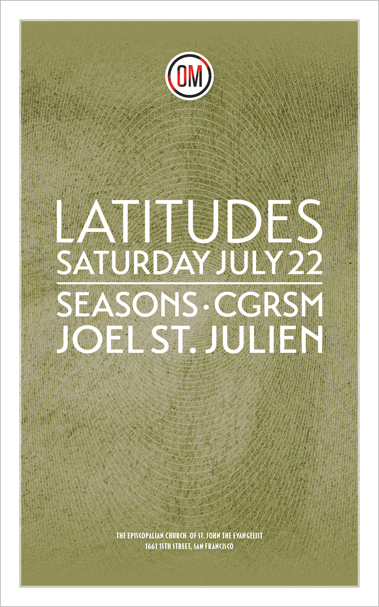 Latitudes Saturday July 22