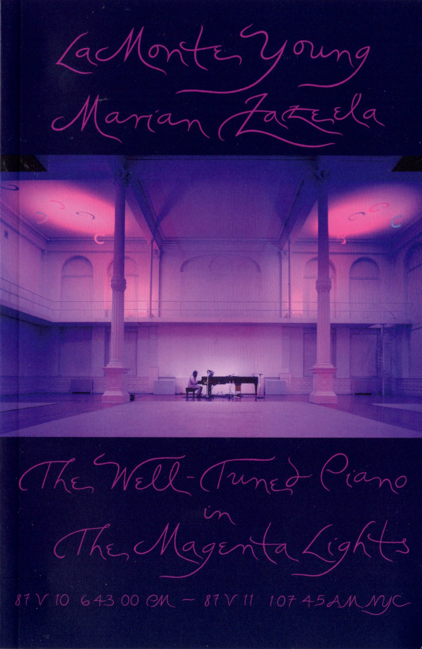 La Monte Young The Well-Tuned Piano