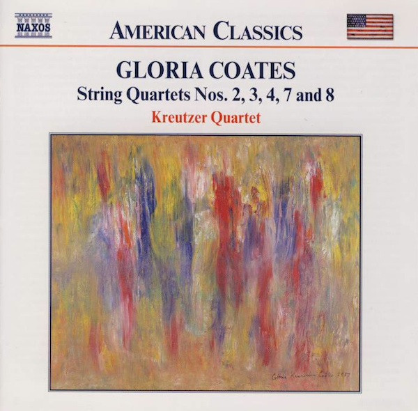 Gloria Coates String Quartets 2, 3, 4, 7 and 8 Gloria Coates String Quartets 2, 3, 4, 7 and 8