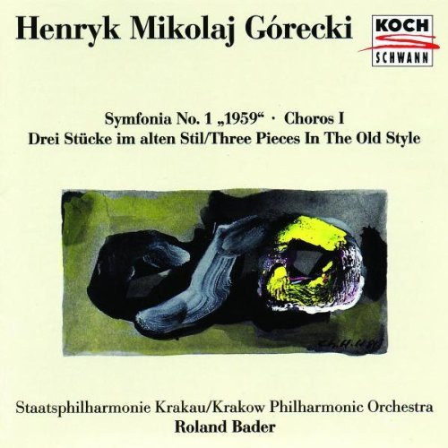 Henryk Górecki Symphony No. 1 Henryk Górecki Symphony No. 1