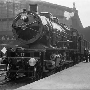 Nord Railway 2-8-0 No.4.193, from series 4.061 – 4.340, later SNCF class 140.A